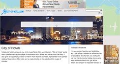 Desktop Screenshot of city-of-hotels.com
